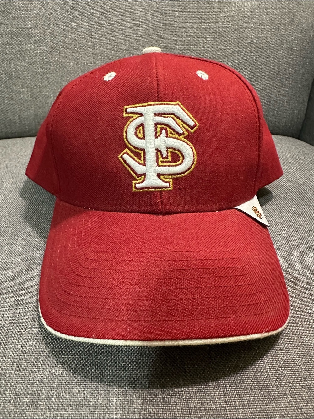 Florida State Garnet Baseball Cap with FS Logo